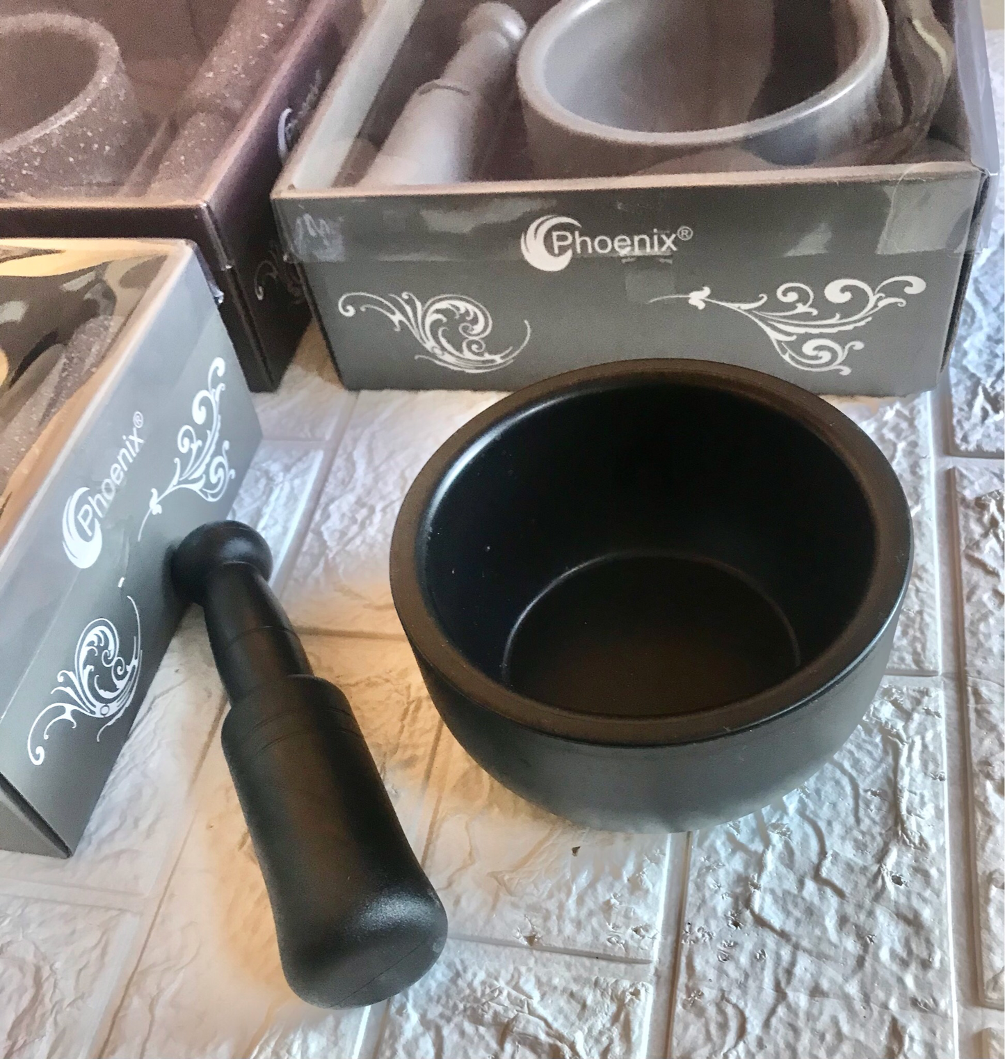 Plastic Mortar & Pestle