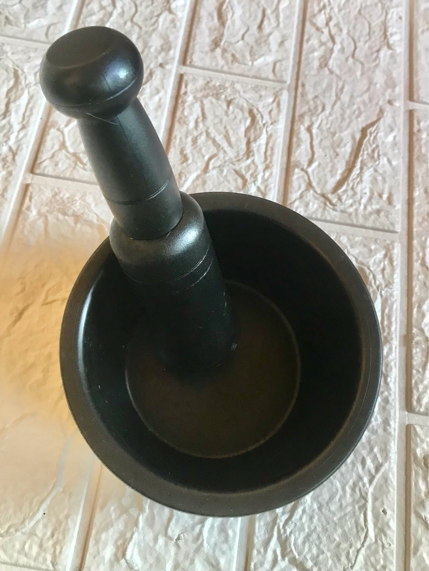Plastic Mortar & Pestle