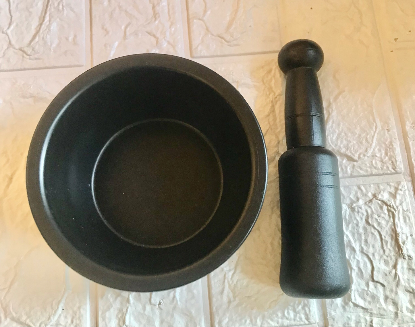 Plastic Mortar & Pestle
