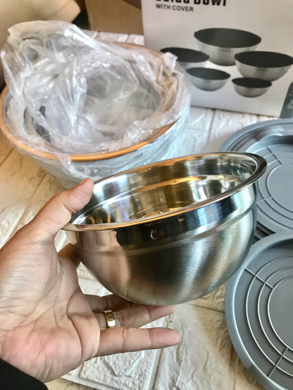 5-Pcs Salad Bowls