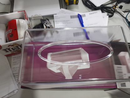 Acrylic Tissue Box