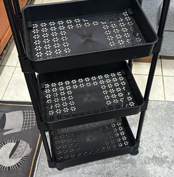 4-Tier Rack Trolley