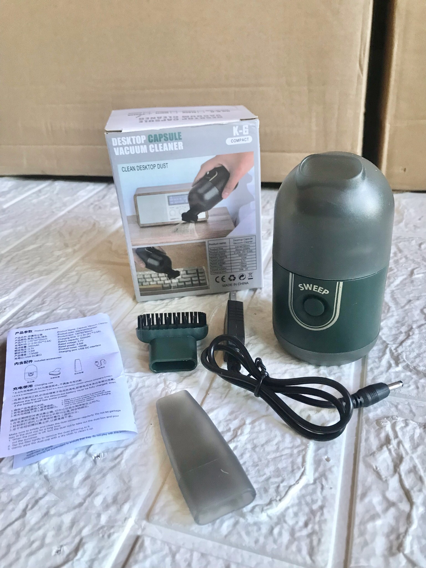 Capsule Vacuum Cleaner