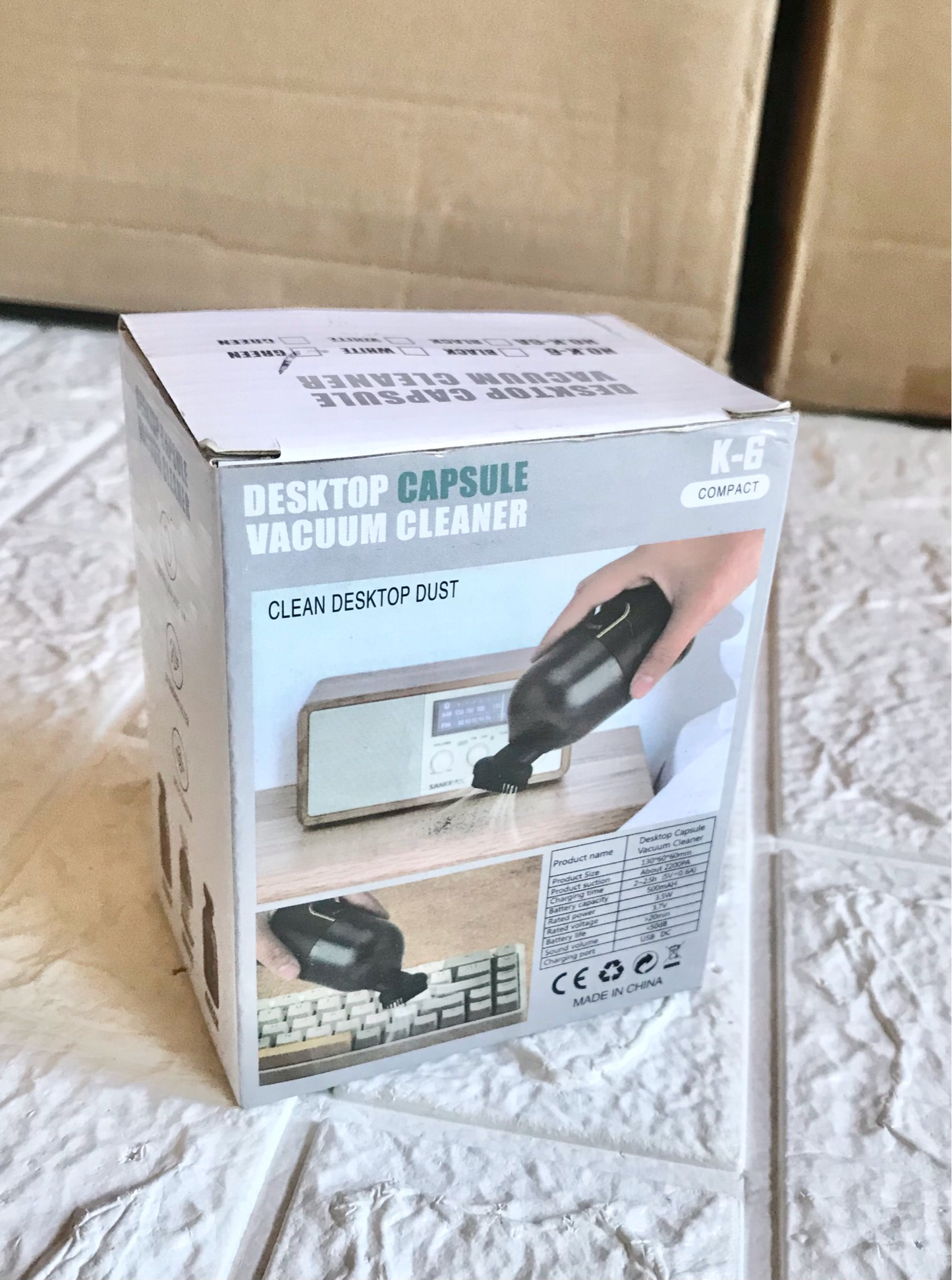Capsule Vacuum Cleaner