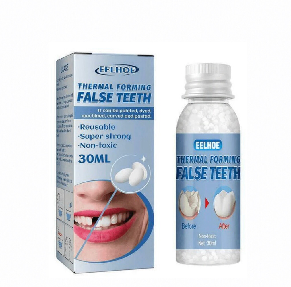 Moldable False Teeth