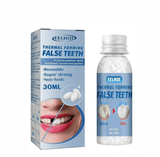 Moldable False Teeth