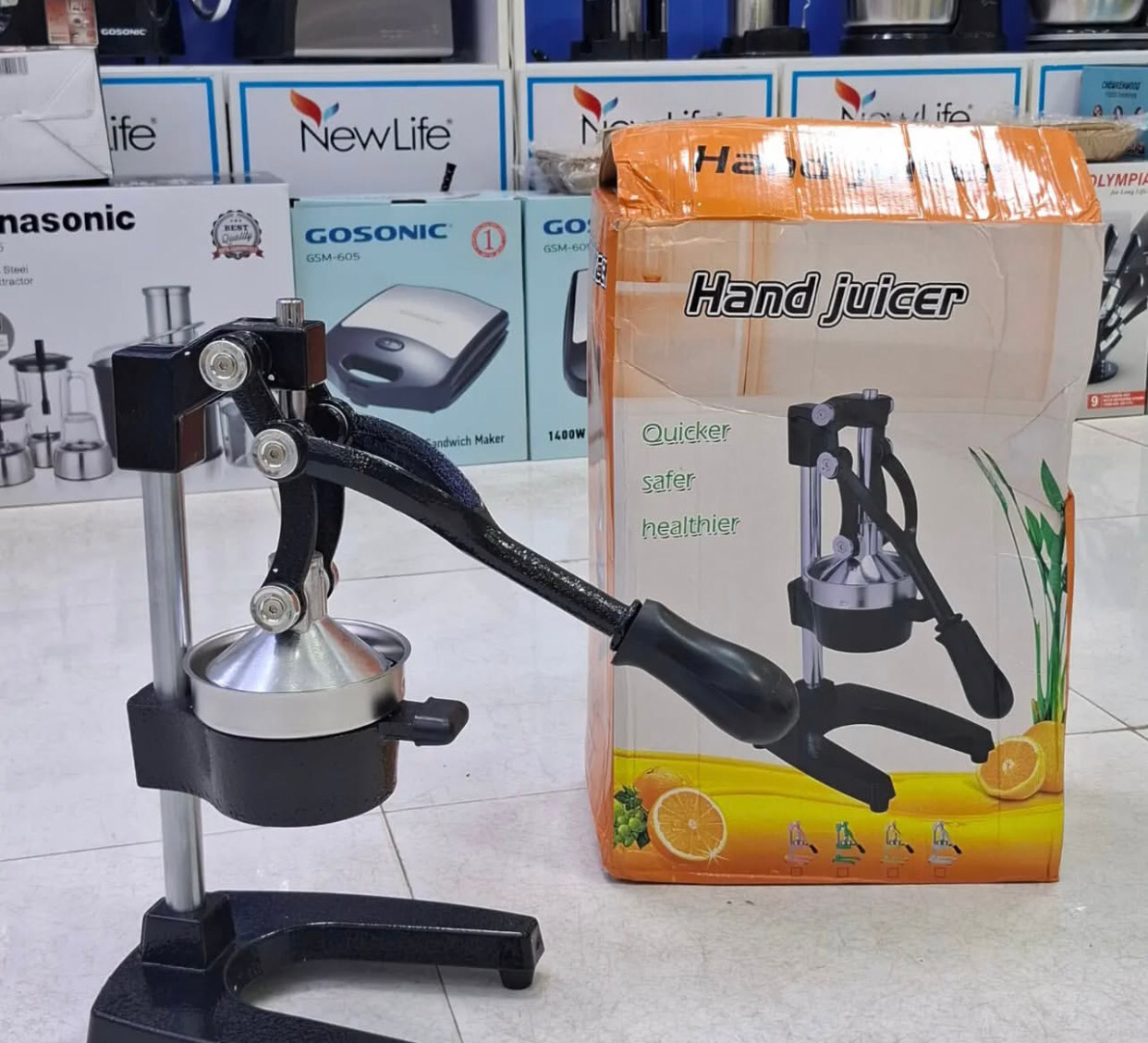 Hand-Press Juicer