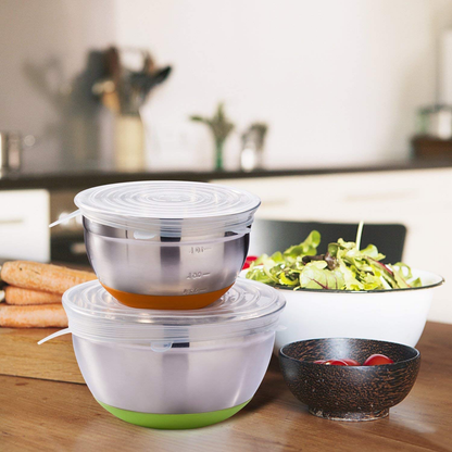 6-Pcs Silicone Lids