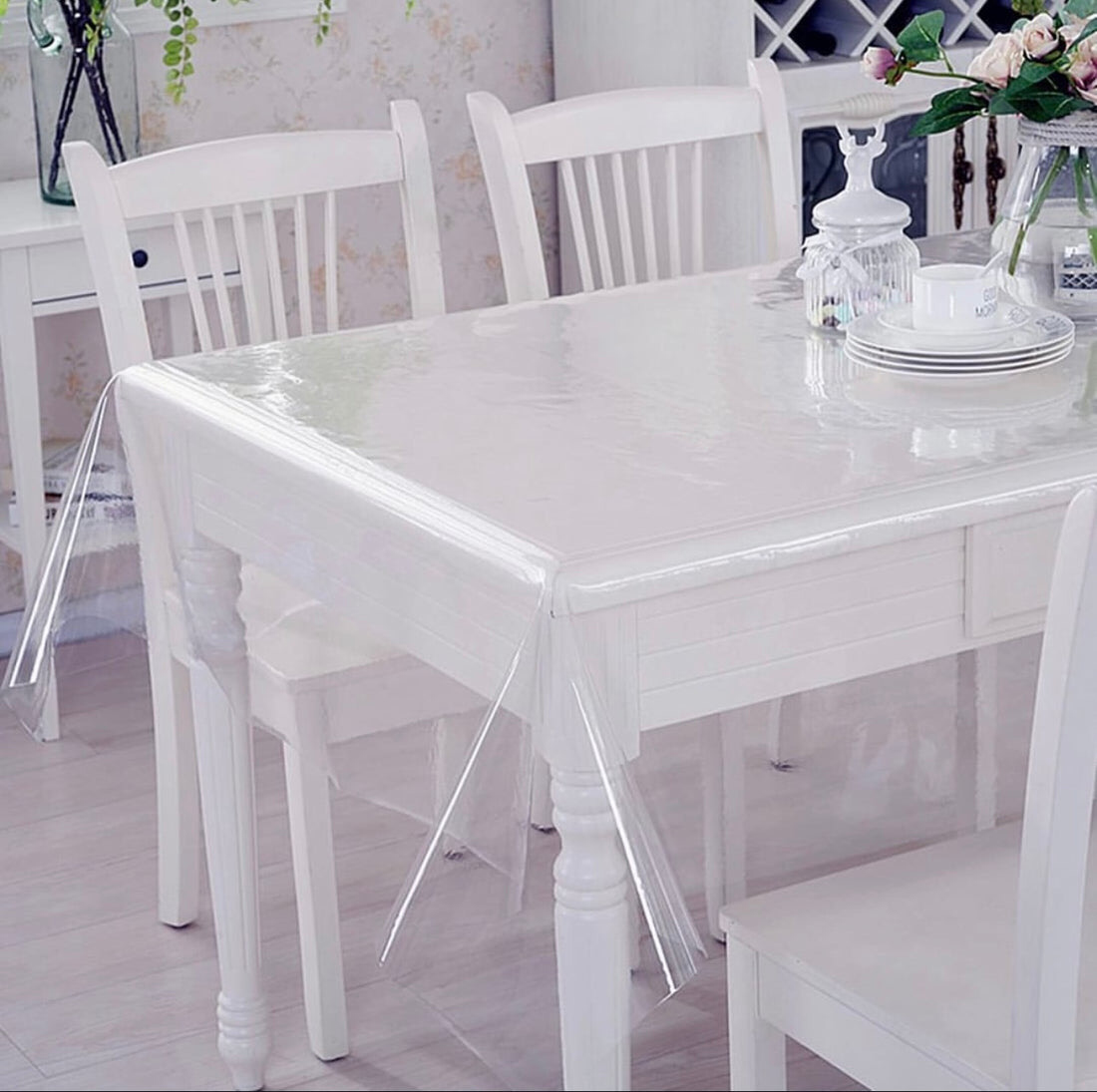 Clear Tablecloth