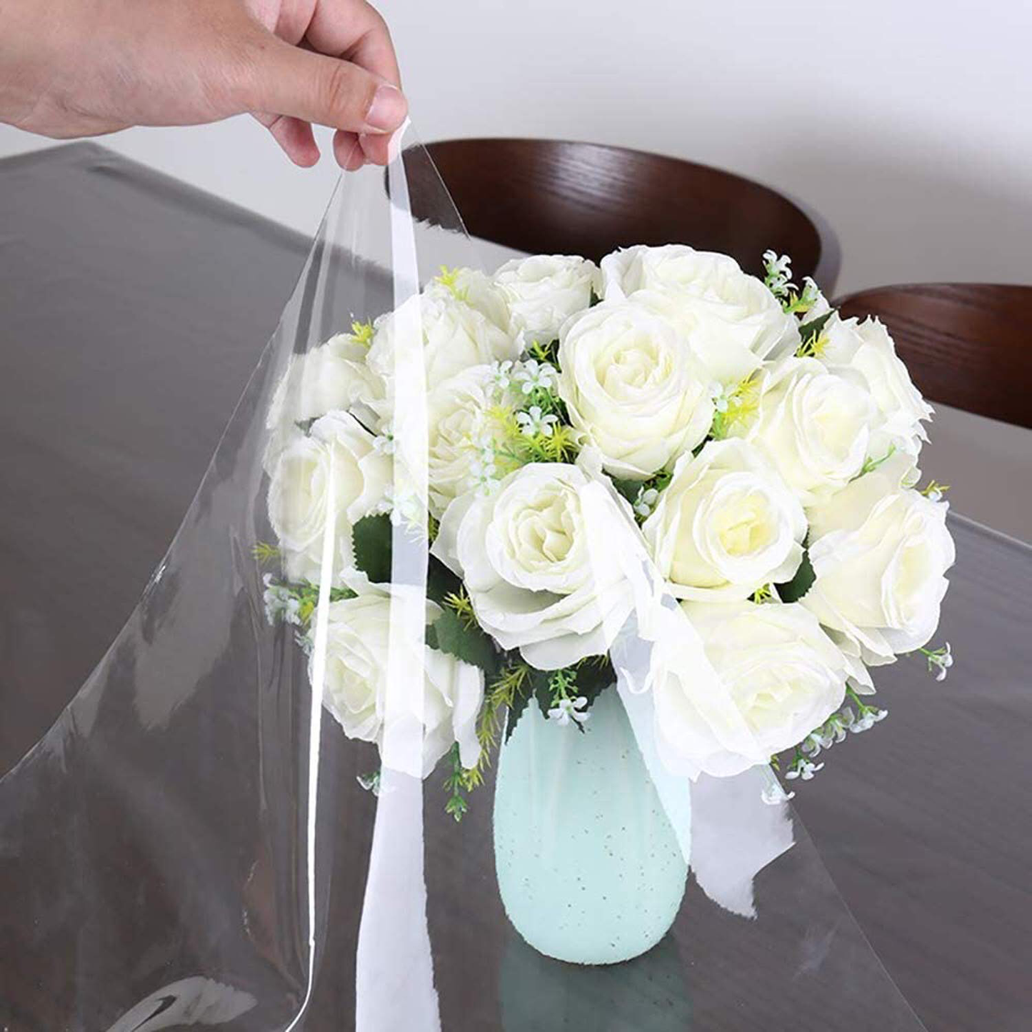 Clear Tablecloth