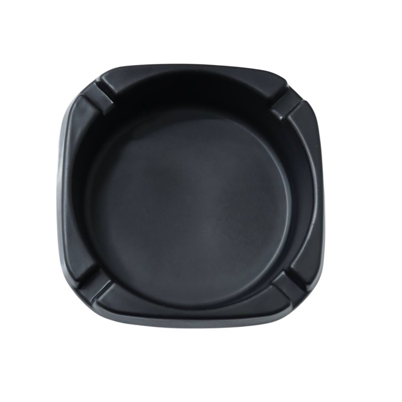 Black Melamine Ashtray