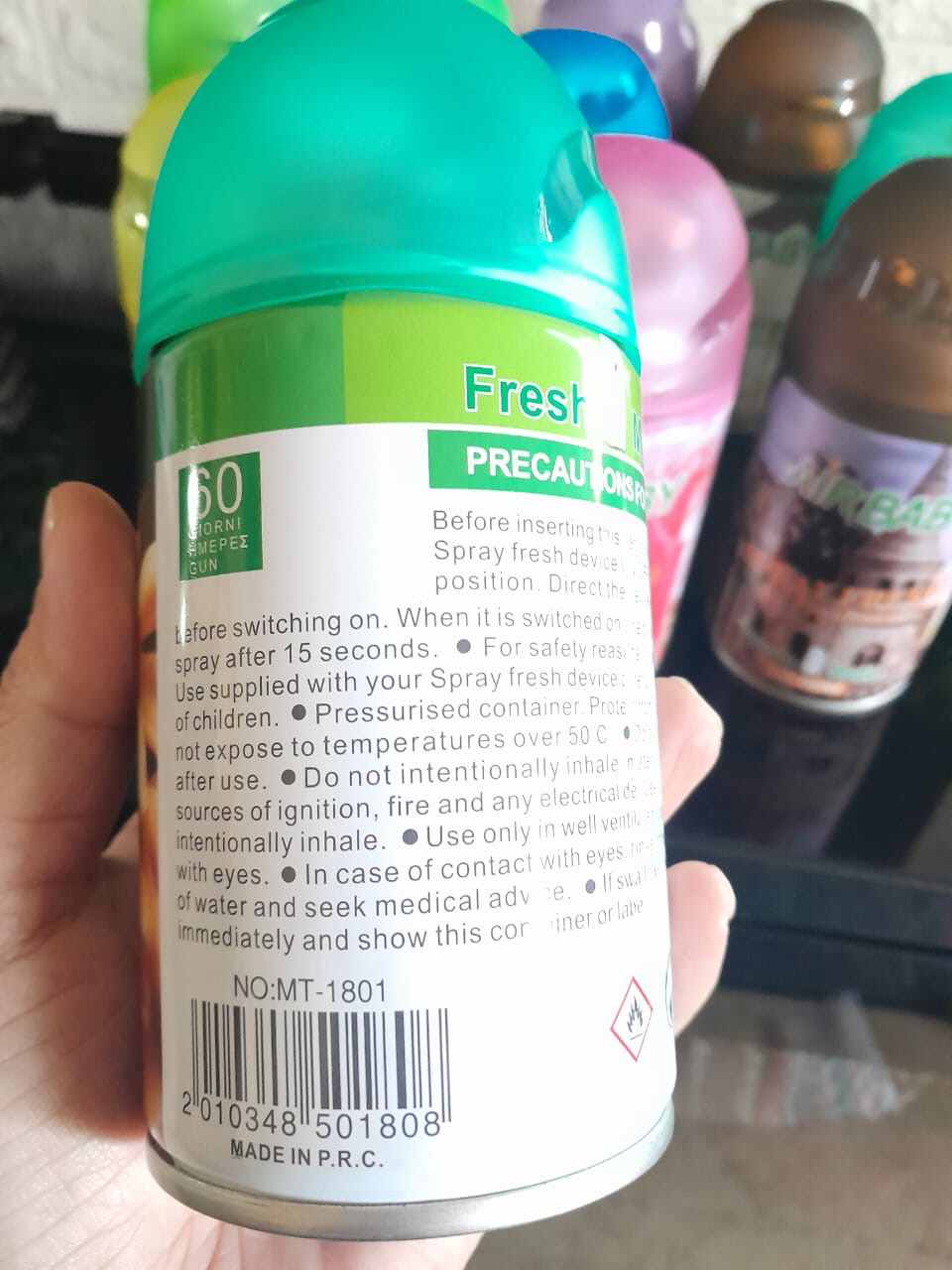 Air Freshener Spray