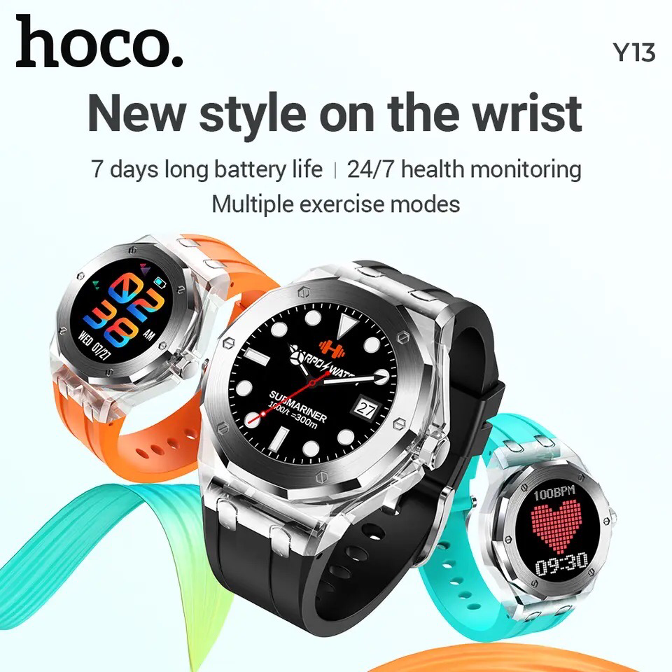 Smart Watch Y-13 (Blue)