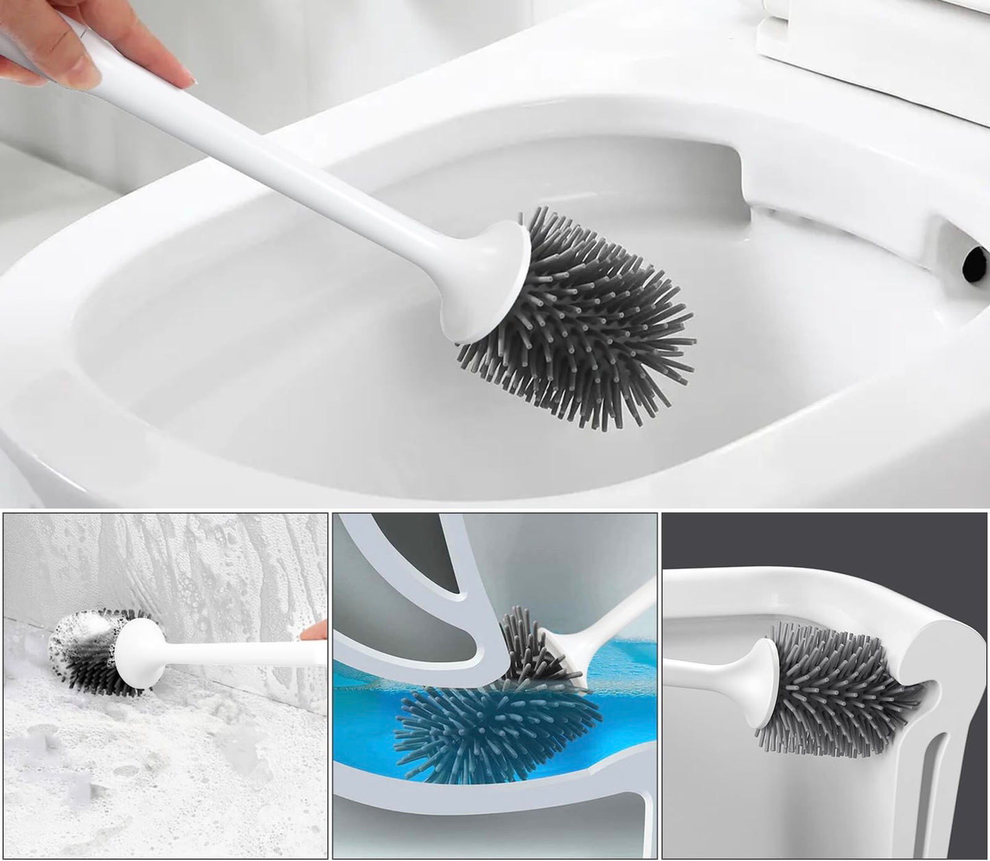 Silicone Toilet Brush (850200)