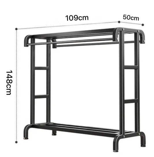 Double-Rod Rail