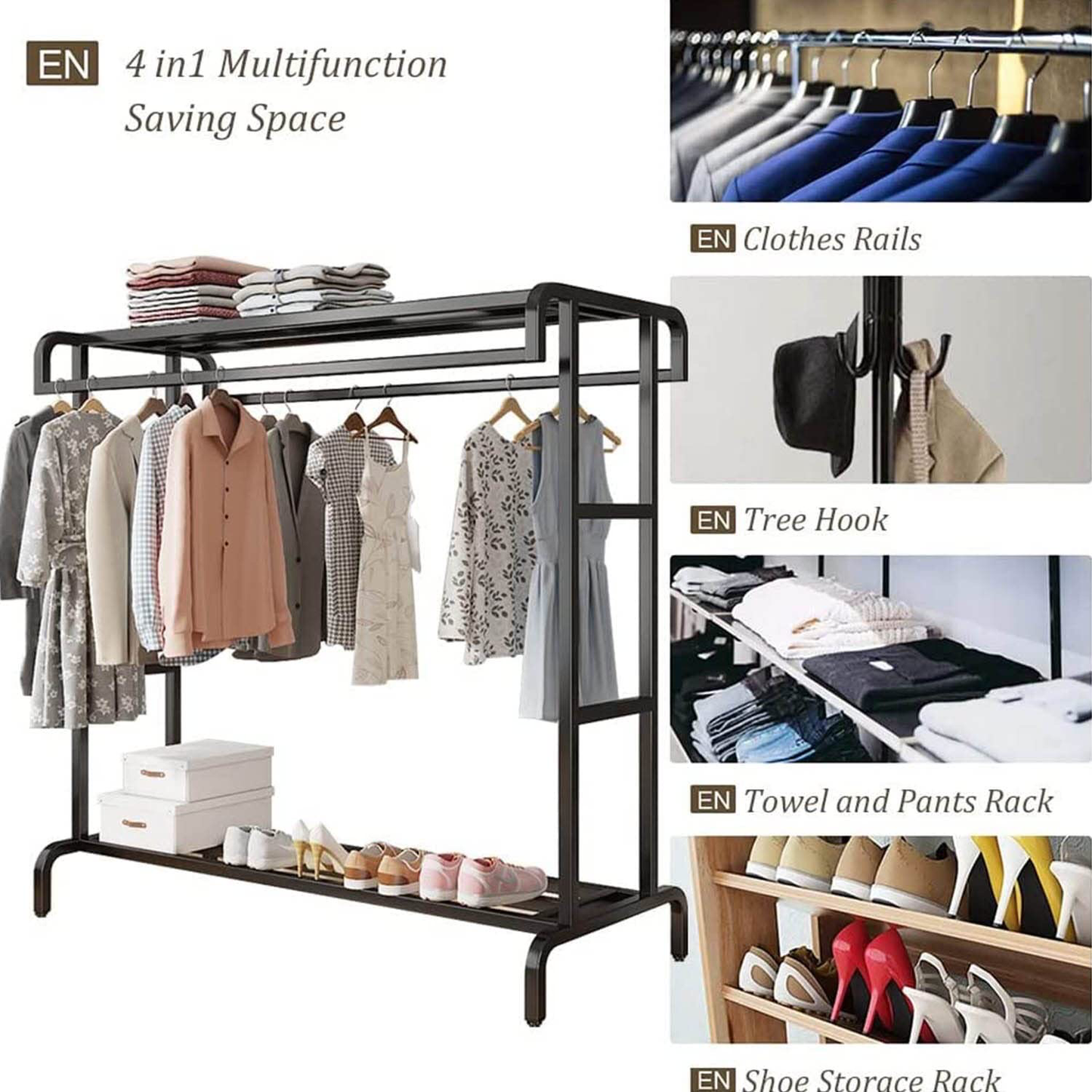 Double-Rod Rail