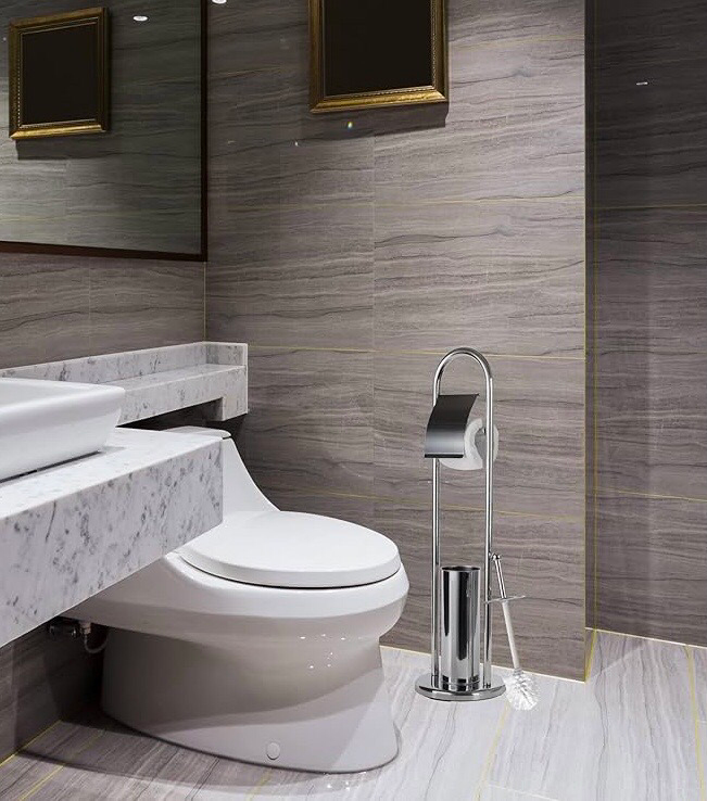 Toilet Brush & Paper Holder