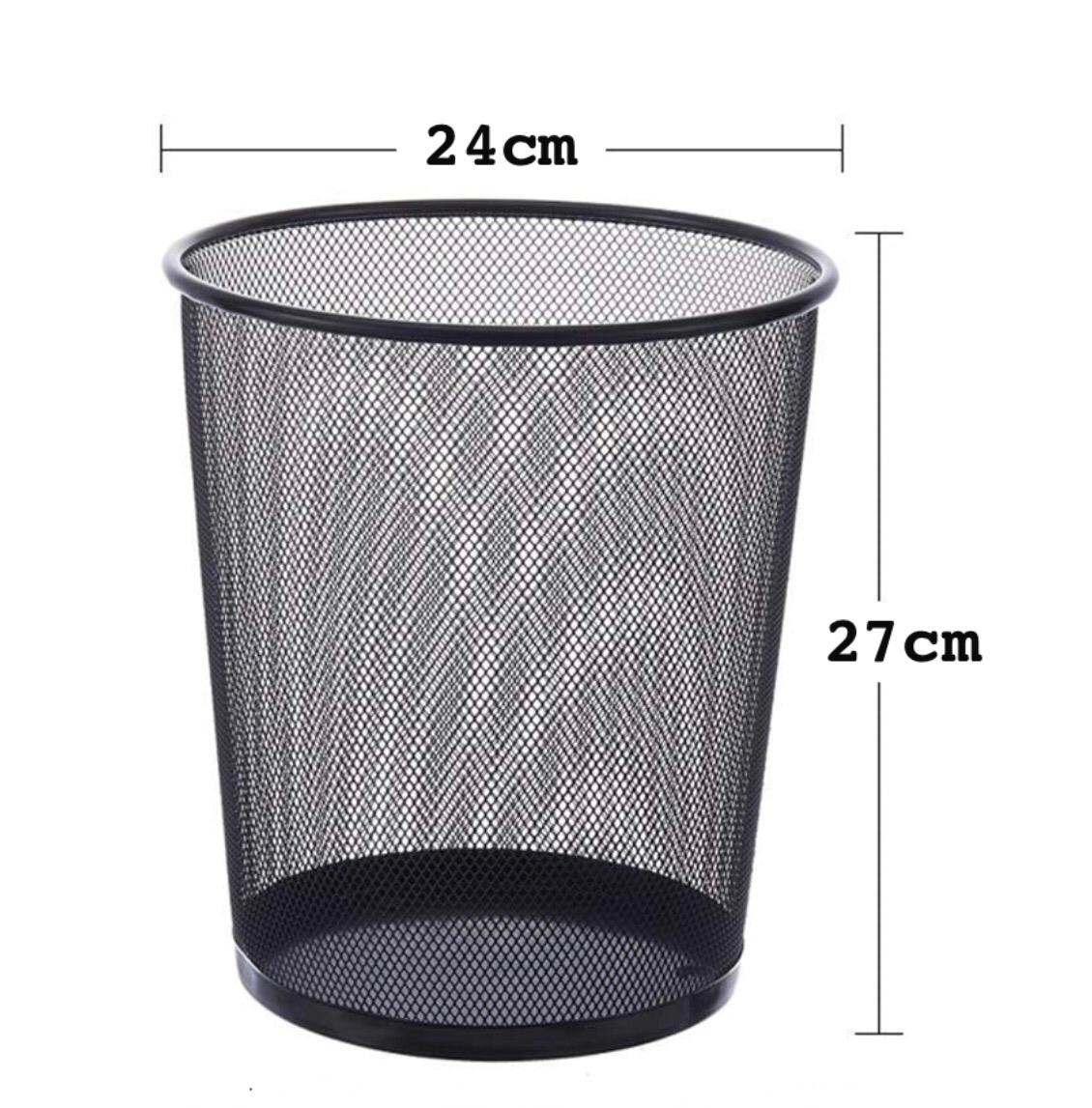 Metal Trash Bin