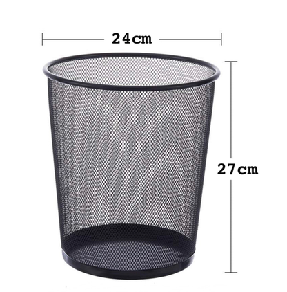 Metal Trash Bin