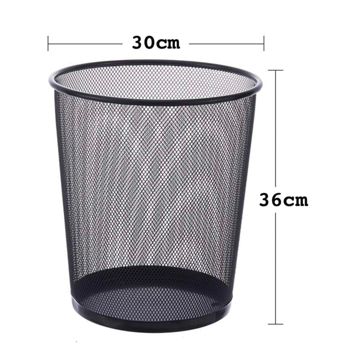 Metal Trash Bin