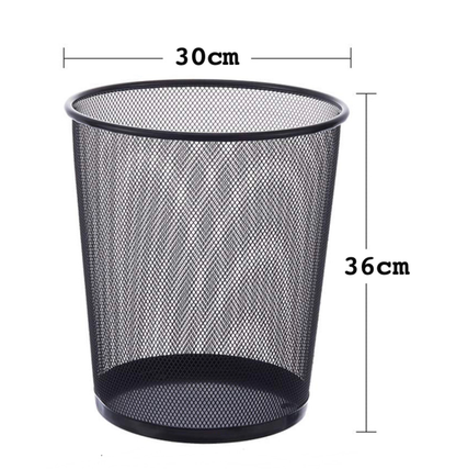 Metal Trash Bin