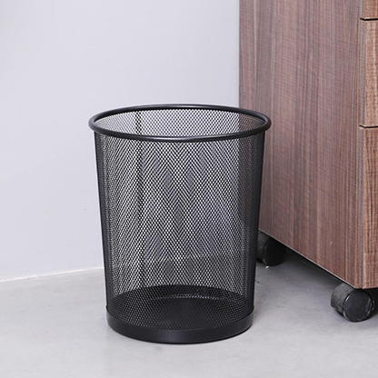 Metal Trash Bin