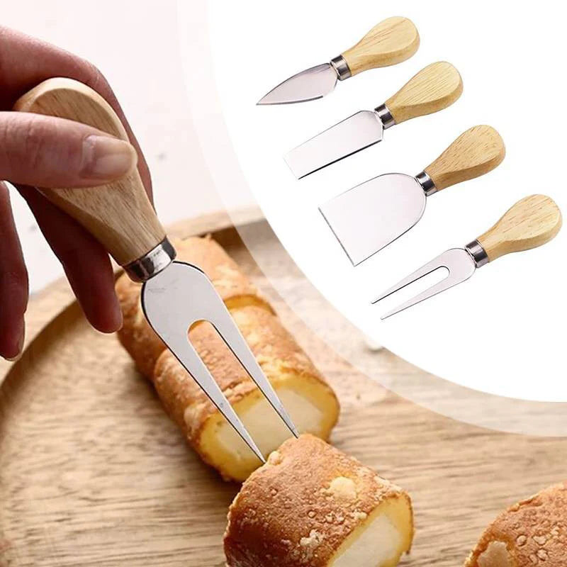4-Pc Cheese Knives