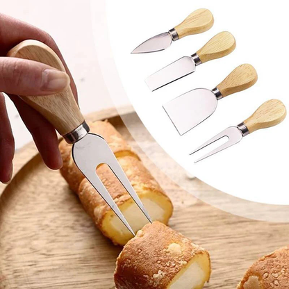 4-Pc Cheese Knives