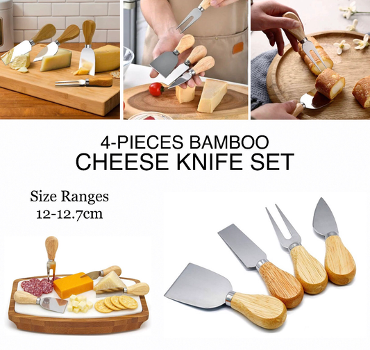 4-Pc Cheese Knives
