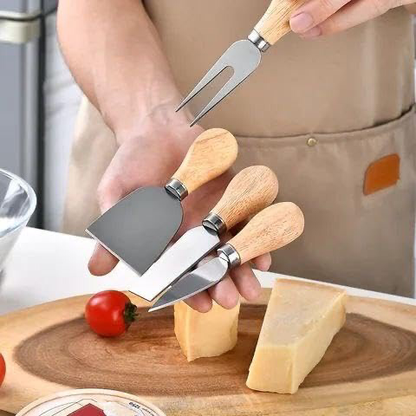 4-Pc Cheese Knives
