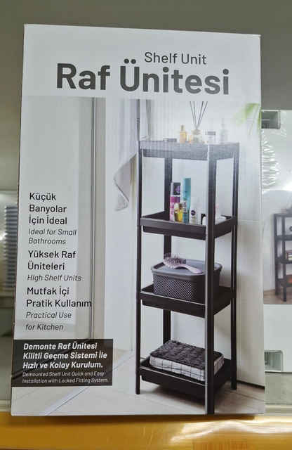 Shelf Unit (OM-1016) Black