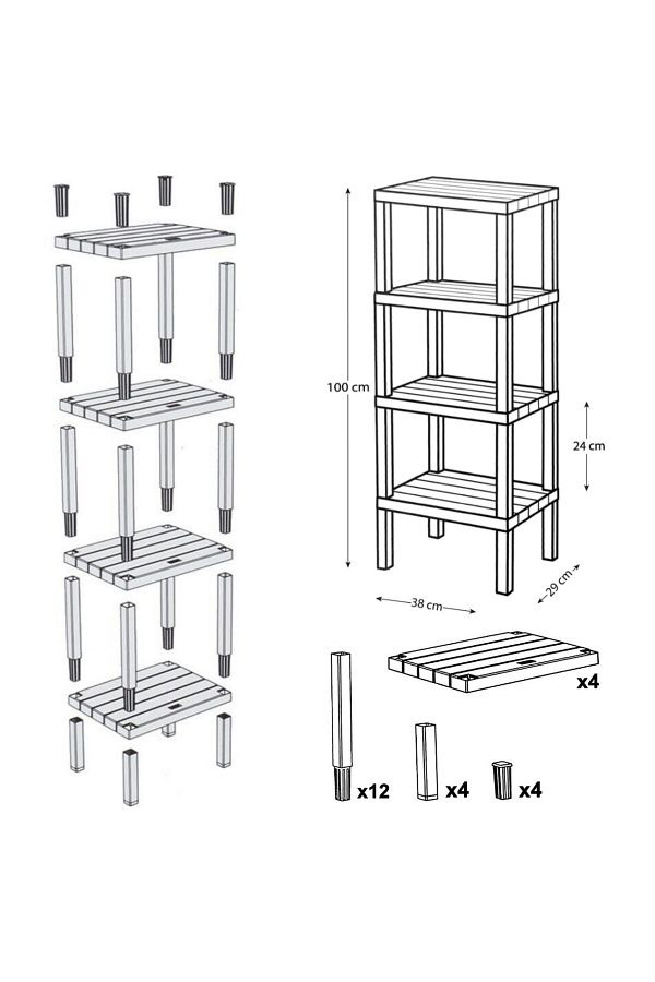 Strong Shelf Unit
