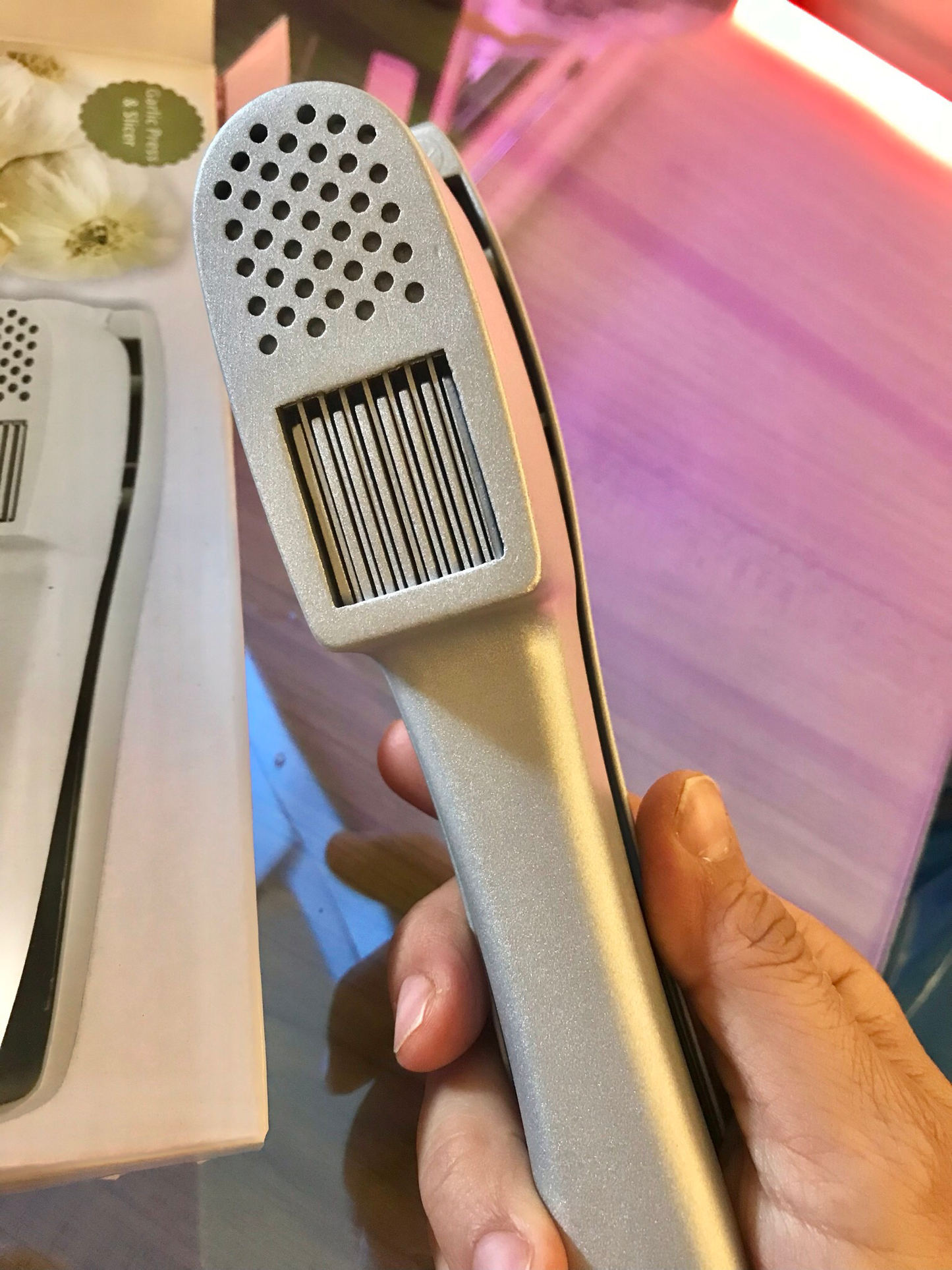 Garlic Press & Cutter