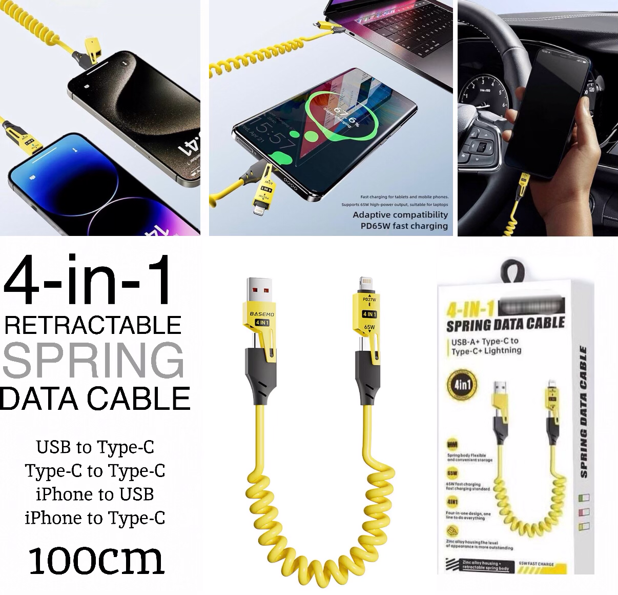 4-in-1 Data Cable