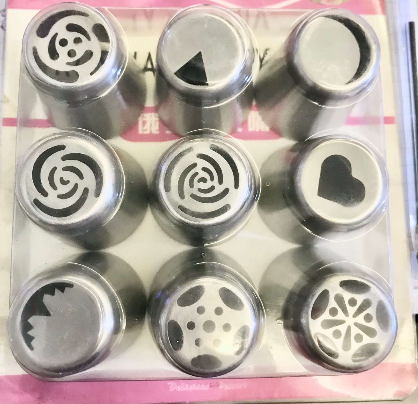 9-Pcs Piping Nozzles