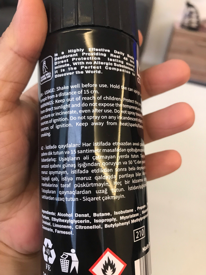Deodorant Spray