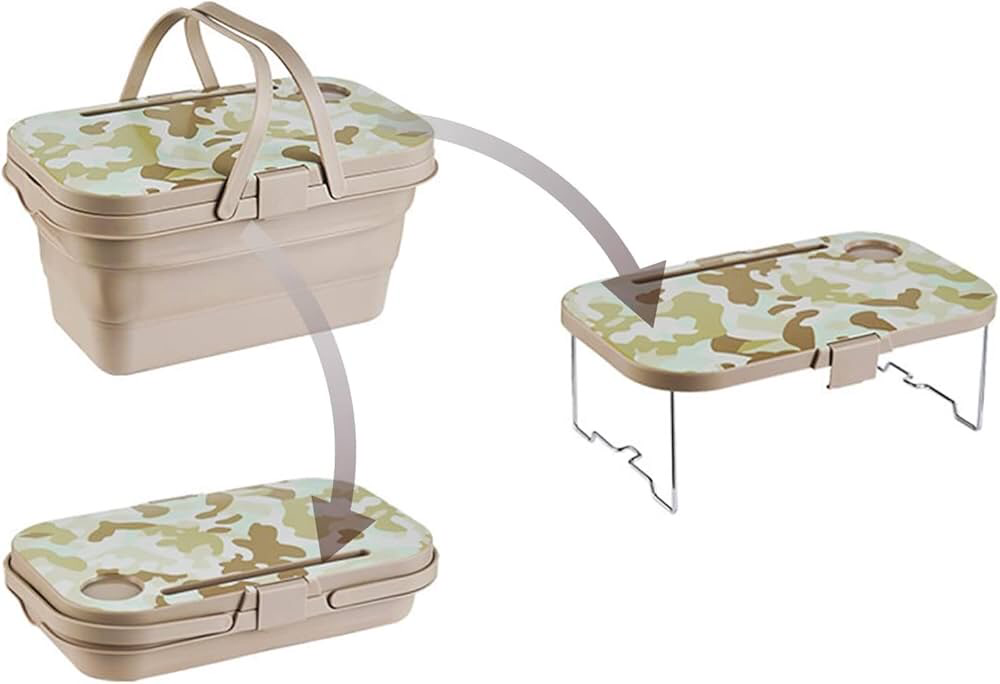 Folding Picnic Basket