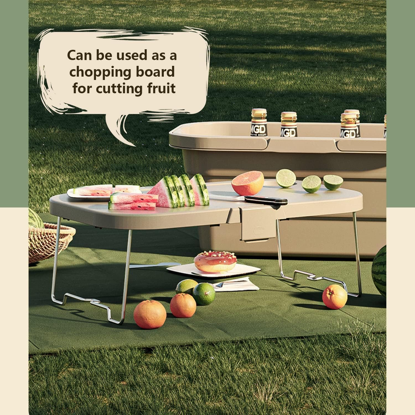Folding Picnic Basket