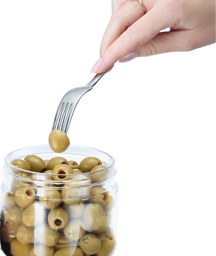 Olive Glass Flip Jar (900ml)