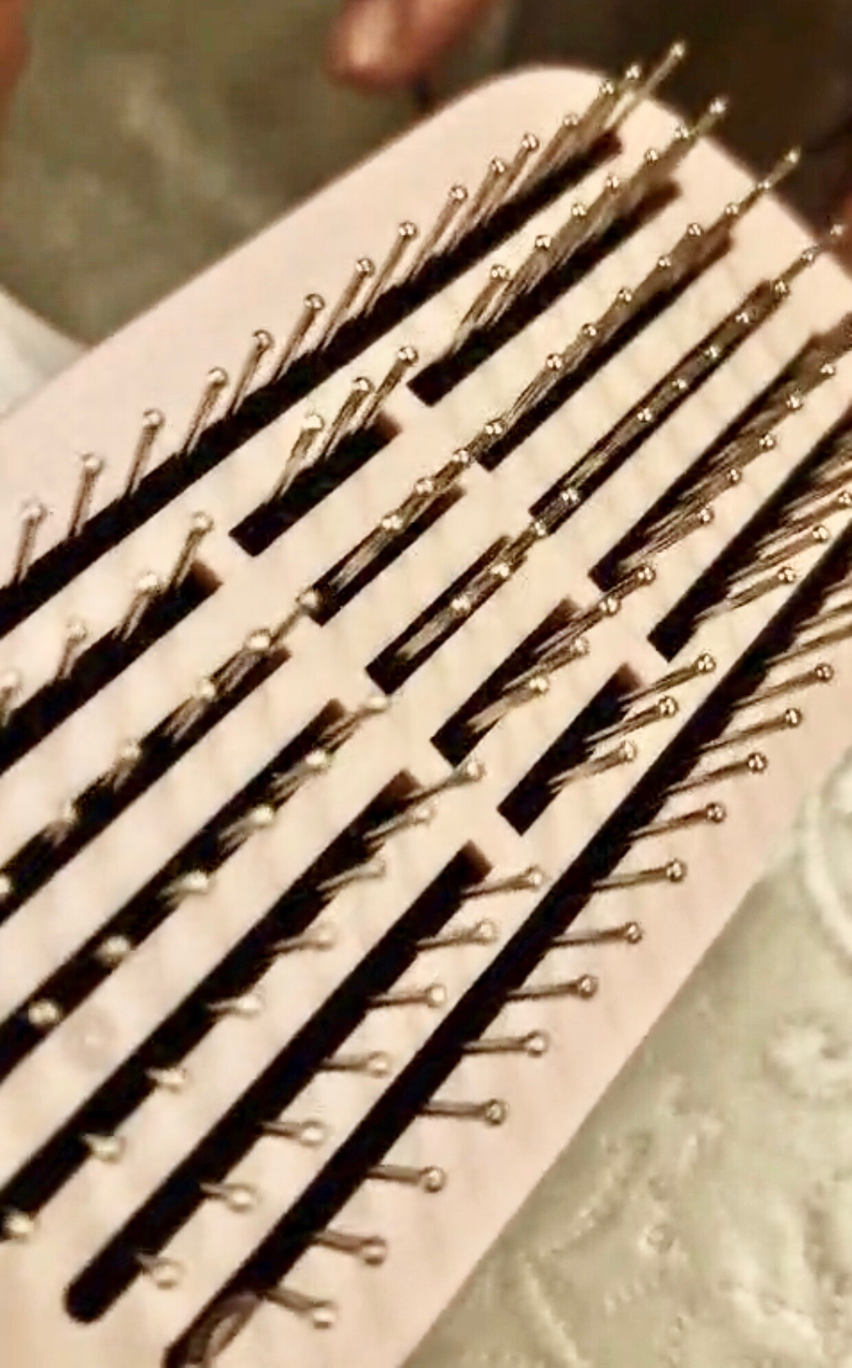 Auto-Clean Pet Brush