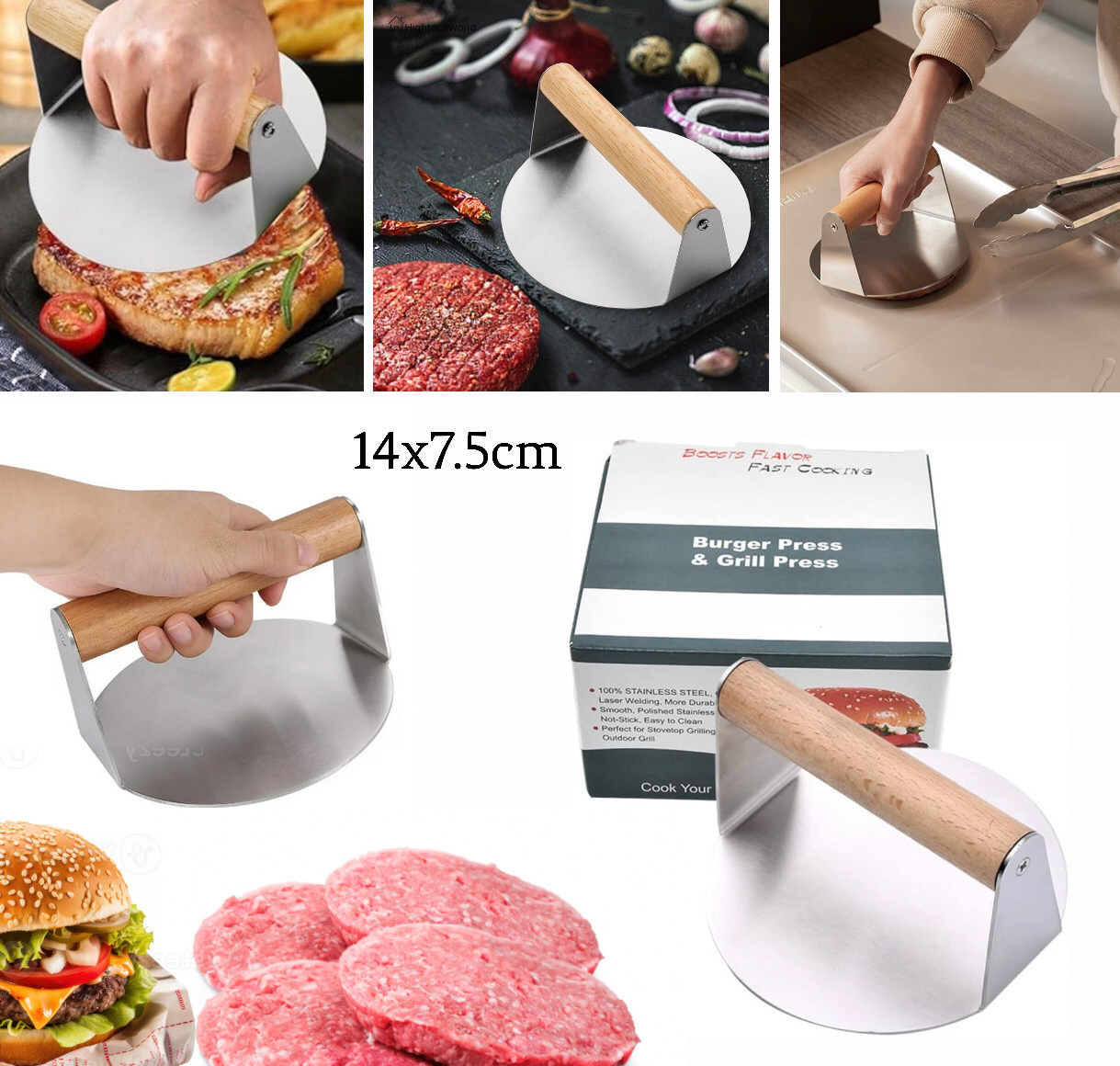 Grill/ Burger Press