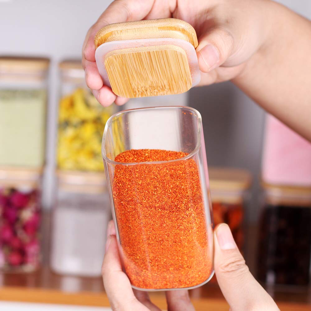 Square Glass Jar (200ML)