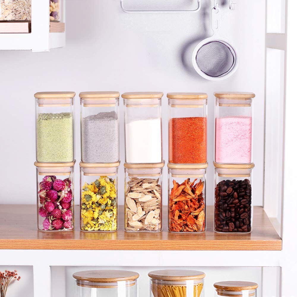 Square Glass Jar (200ML)