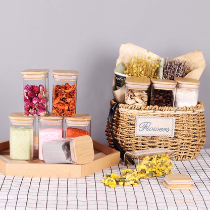 Square Glass Jar (200ML)