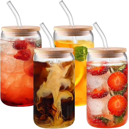 Round Glass Cup 550ml