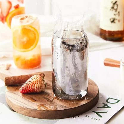 Round Glass Cup 550ml