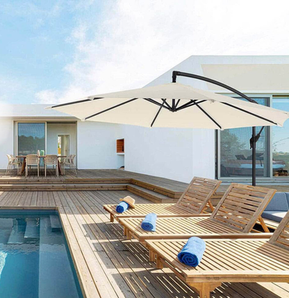 Hanging Parasol (Off-White)