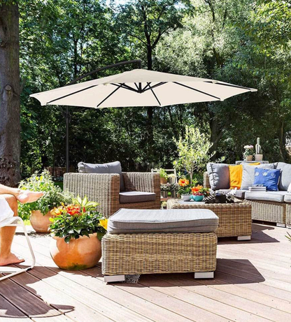 Hanging Parasol (Off-White)