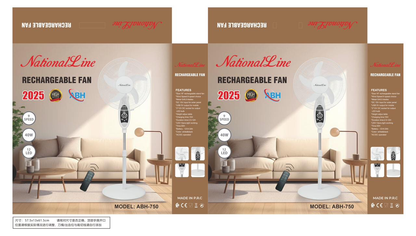 Rechargeable Fan (ABH-750)