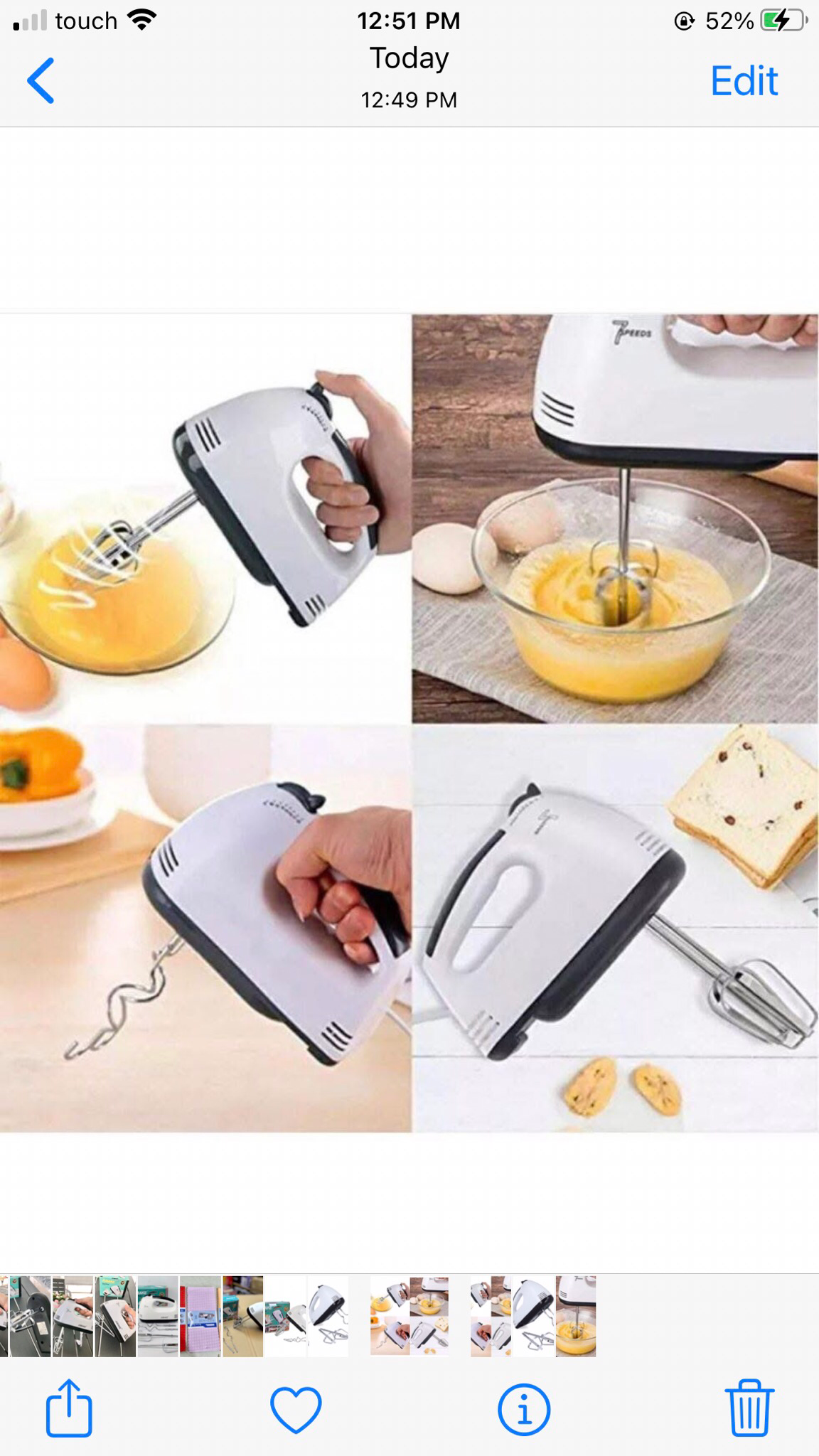 Electric Hand Mixer